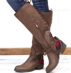 VERY VOLATILE Women's NEW Marcel Lace Up Knee High Riding Boots | Size 7